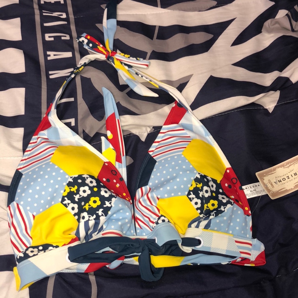 Arizona brand swim top